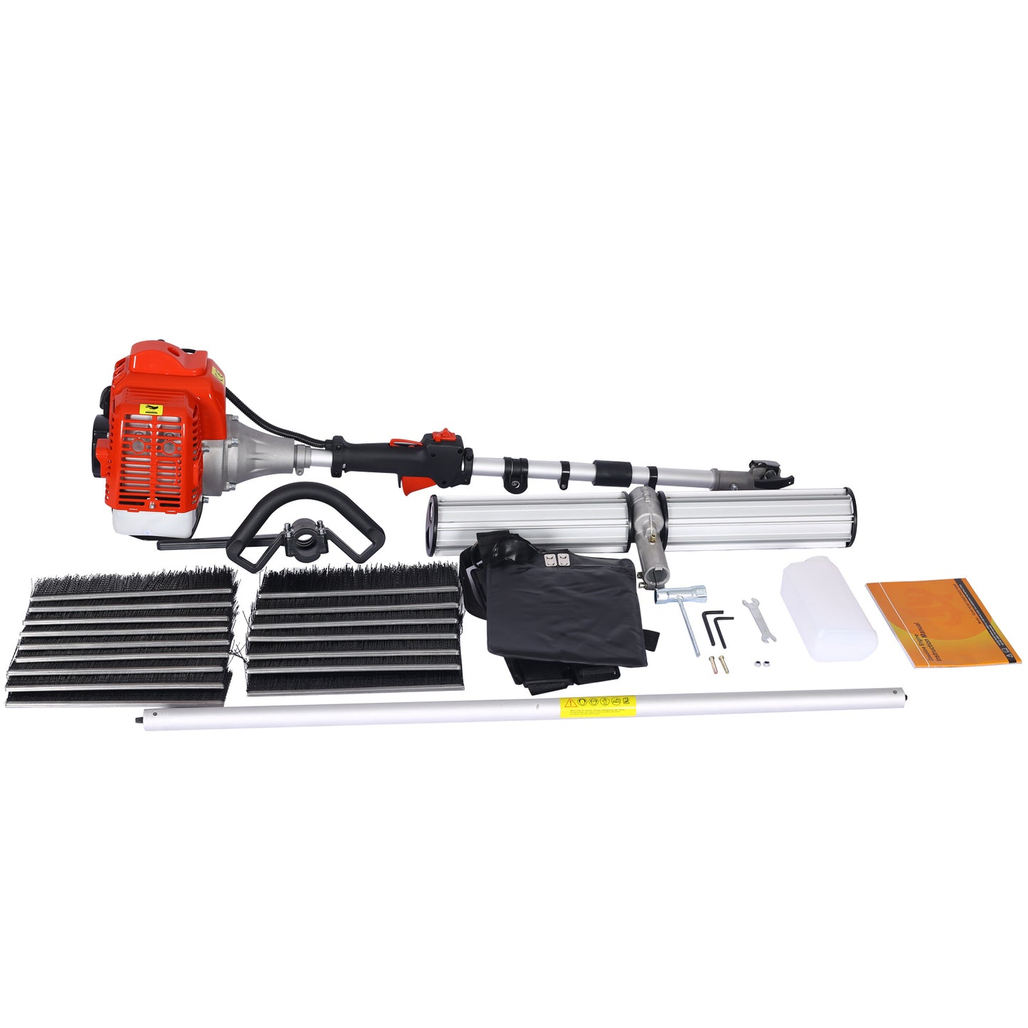 snow sweeper GASOLINE POWERED BROOM SWEEPER,52CC 2 STROKE ,BROOM BRUSH 24x9" EPA