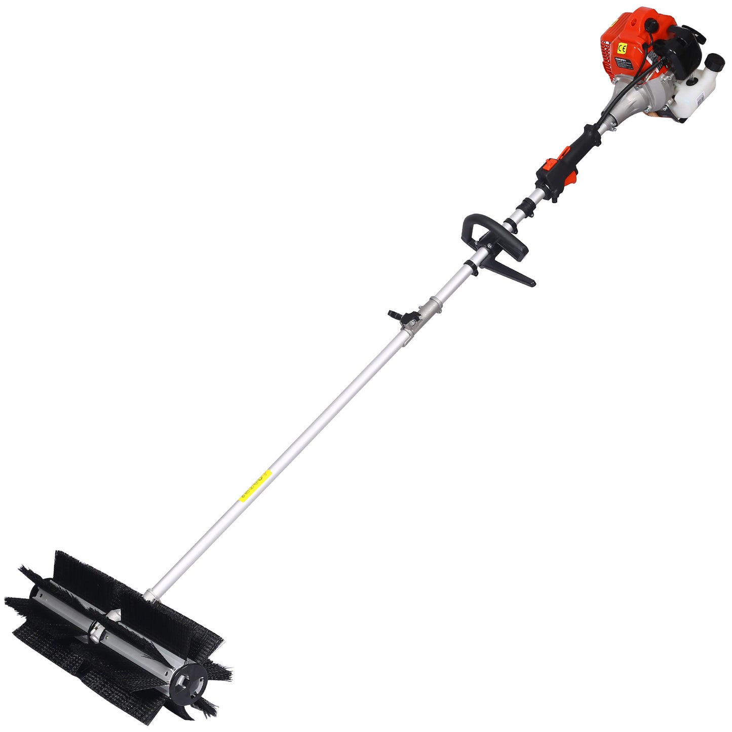 snow sweeper GASOLINE POWERED BROOM SWEEPER,52CC 2 STROKE ,BROOM BRUSH 24x9" EPA