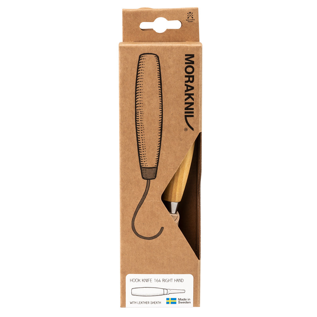 Mora Carving 164S Right Hand Stainless Steel with Sheath #13385