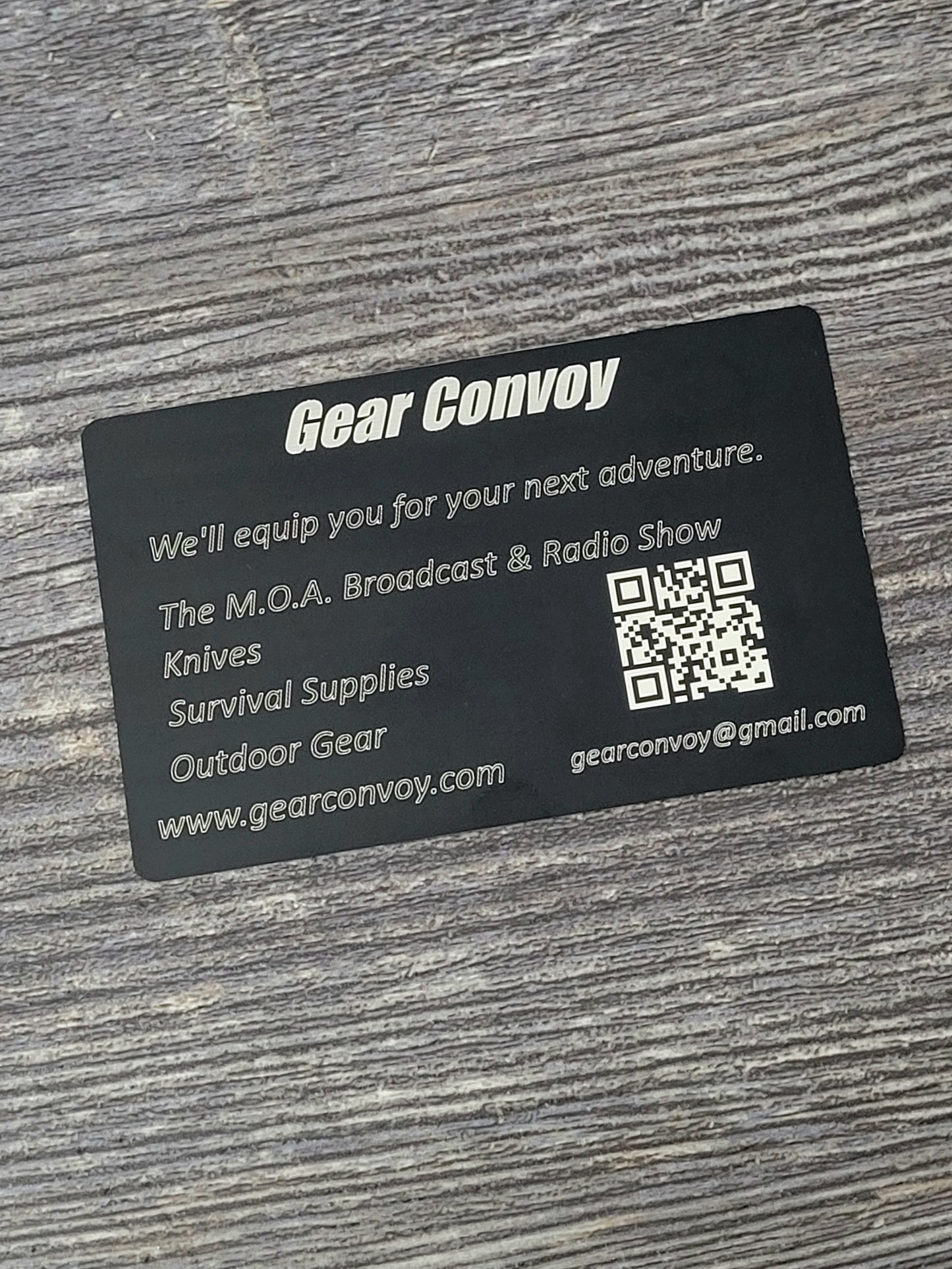 Custom Laser Engraved Metal Business Cards