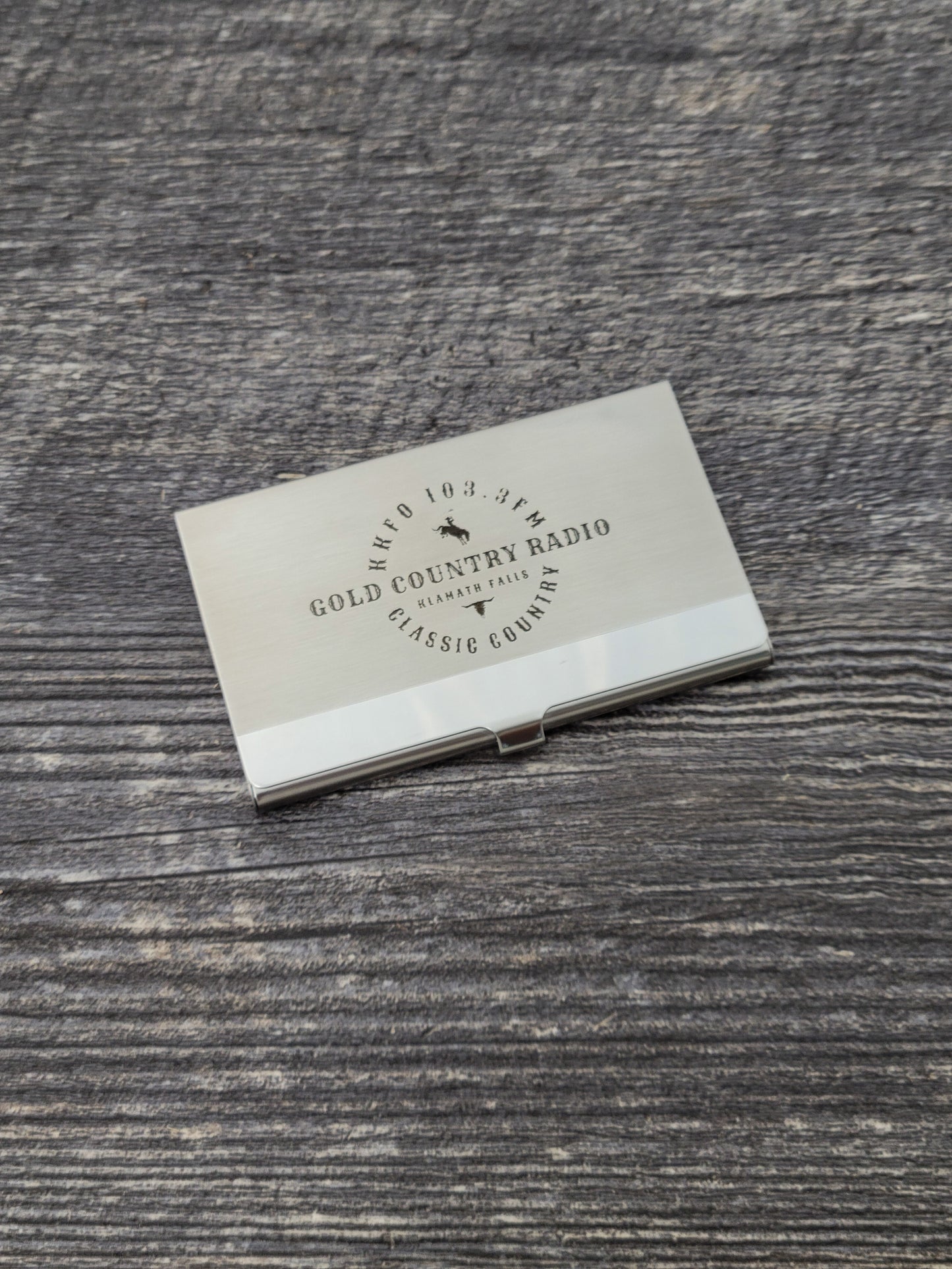 Custom Laser Engraved Metal Business Cards