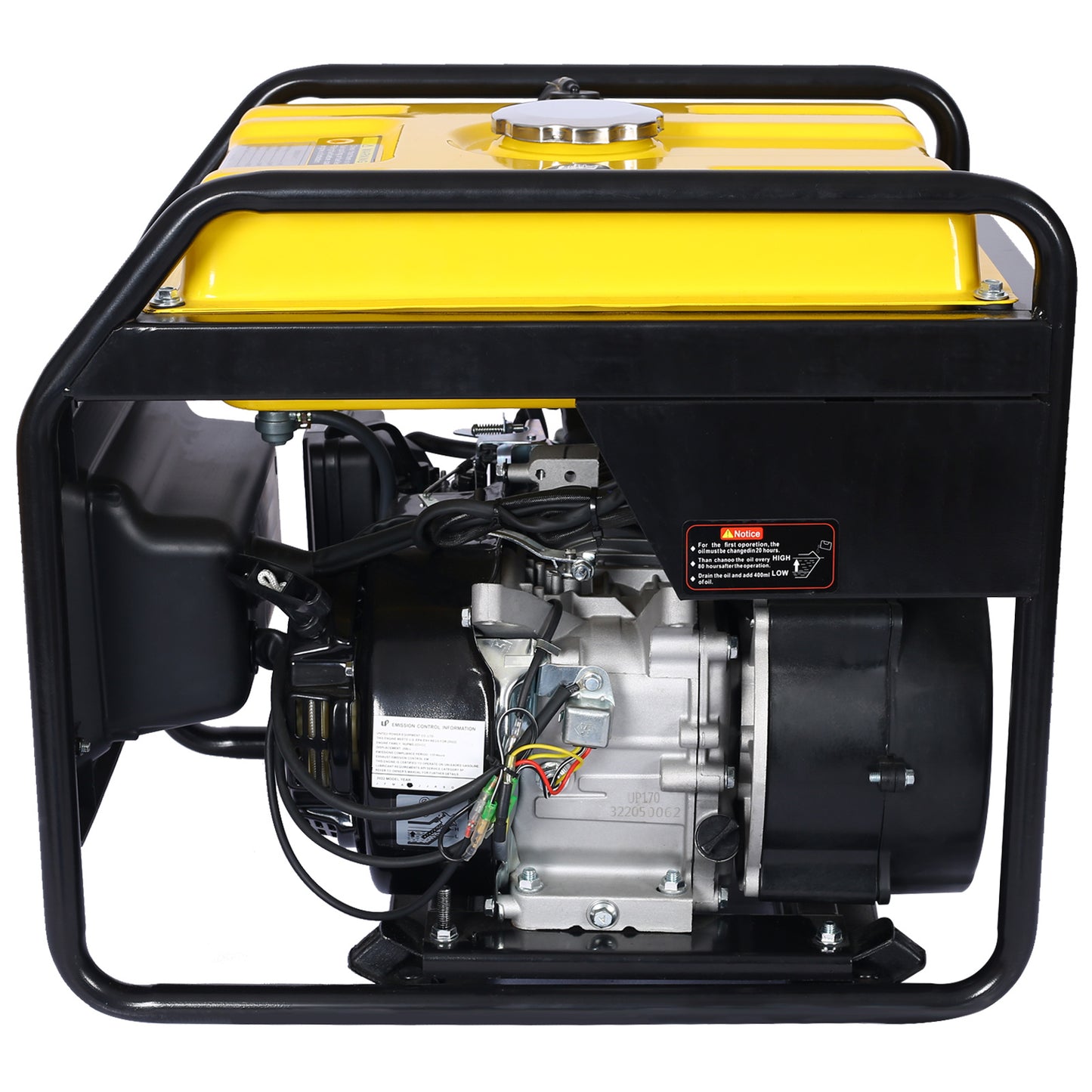 open frame Inverter Generator 4200w,gas powered ,EPA compliant