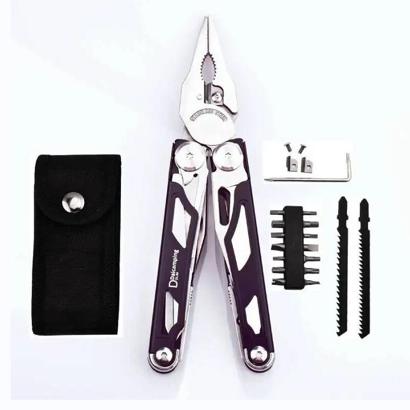 Daicamping DL30 Replaceable Parts Multitools Hand Tools Multi-tool Folding Knives Clamp Cutters EDC Multifunctional Manual Plier