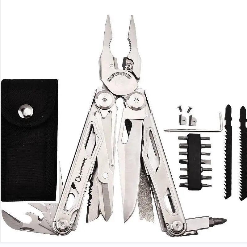 Daicamping DL30 Replaceable Parts Multitools Hand Tools Multi-tool Folding Knives Clamp Cutters EDC Multifunctional Manual Plier