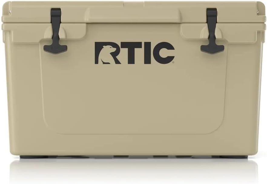 RTIC 45 QT Ultra-Tough Cooler Hard Insulated Portable Ice Chest Box for Beach, Drink, Beverage, Camping, Picnic, Fishing, Boat