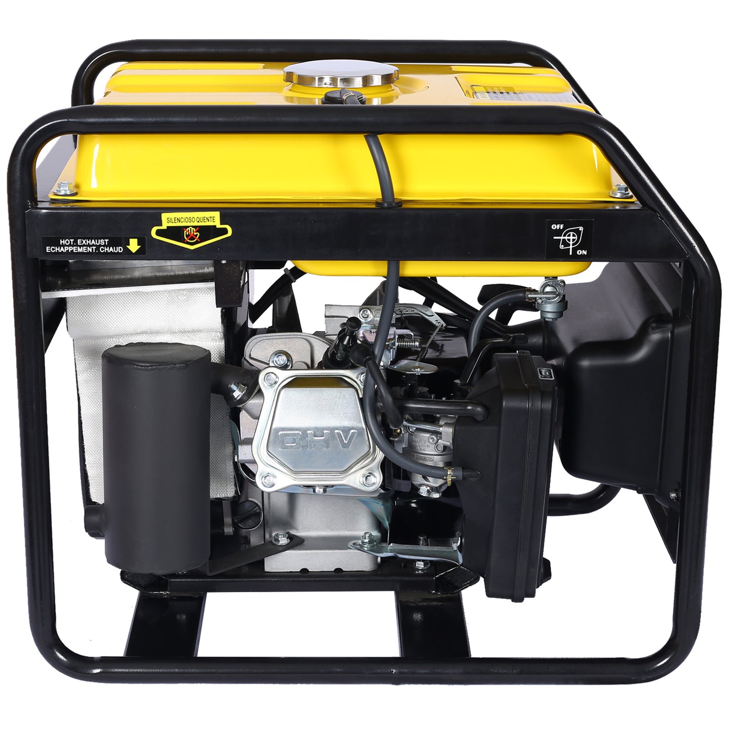 open frame Inverter Generator 4200w,gas powered ,EPA compliant