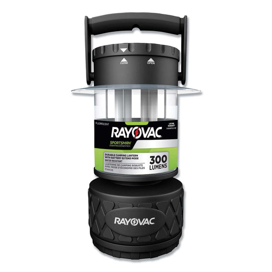 Ray-o-vac Sportsman Fluorescent Lantern, 8 D (sold Separately), Black