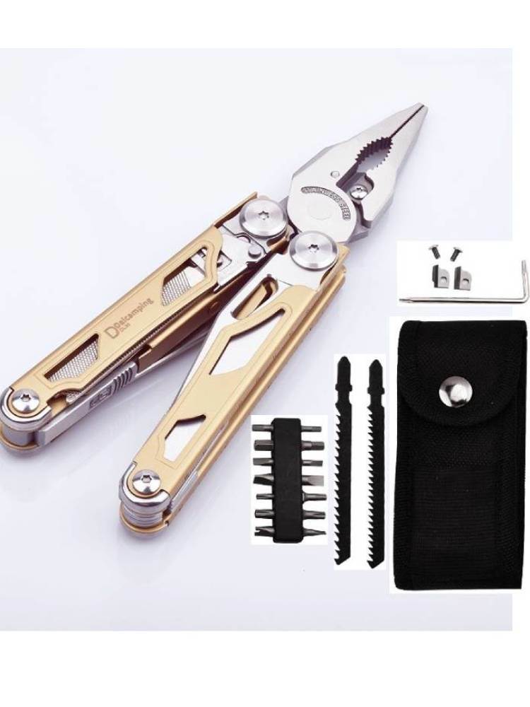 Daicamping DL30 Replaceable Parts Multitools Hand Tools Multi-tool Folding Knives Clamp Cutters EDC Multifunctional Manual Plier